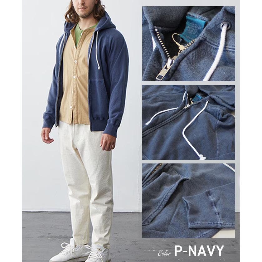 GOOD ON（グッドオン） 9oz ジップアップパーカー ラグランジップ