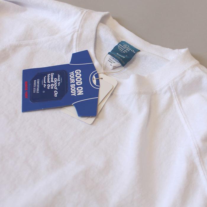 GOOD ON（グッドオン） BASEBALL TEE 5.5oz 7分丈ベースボールTシャツ 