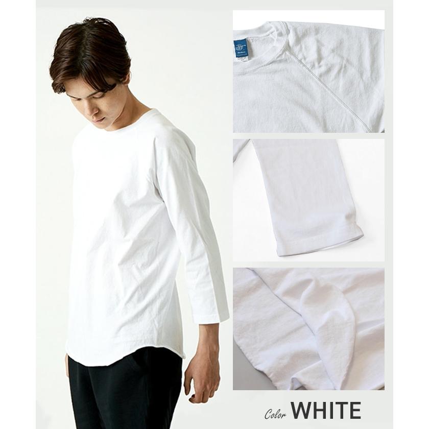 GOOD ON（グッドオン） BASEBALL TEE 5.5oz 7分丈ベースボールTシャツ