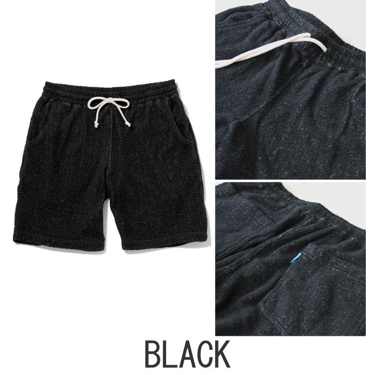 Good On グッドオン ダブルパイルイージーショートパンツ DOUBLE PILE SHORTS ショートパンツ ハーフパンツ 短パン GOPT1405 ブラック他｜lad｜07