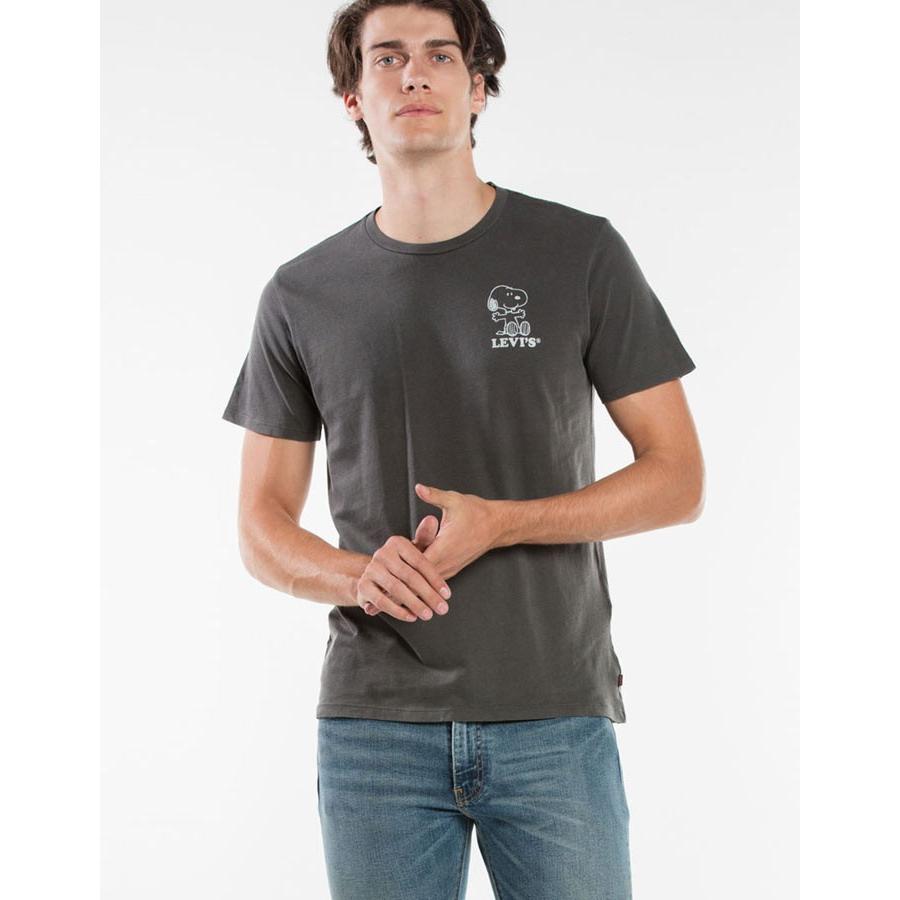 リーバイス Levi's x PEANUTS スヌーピー Tシャツ ダンシング 国内