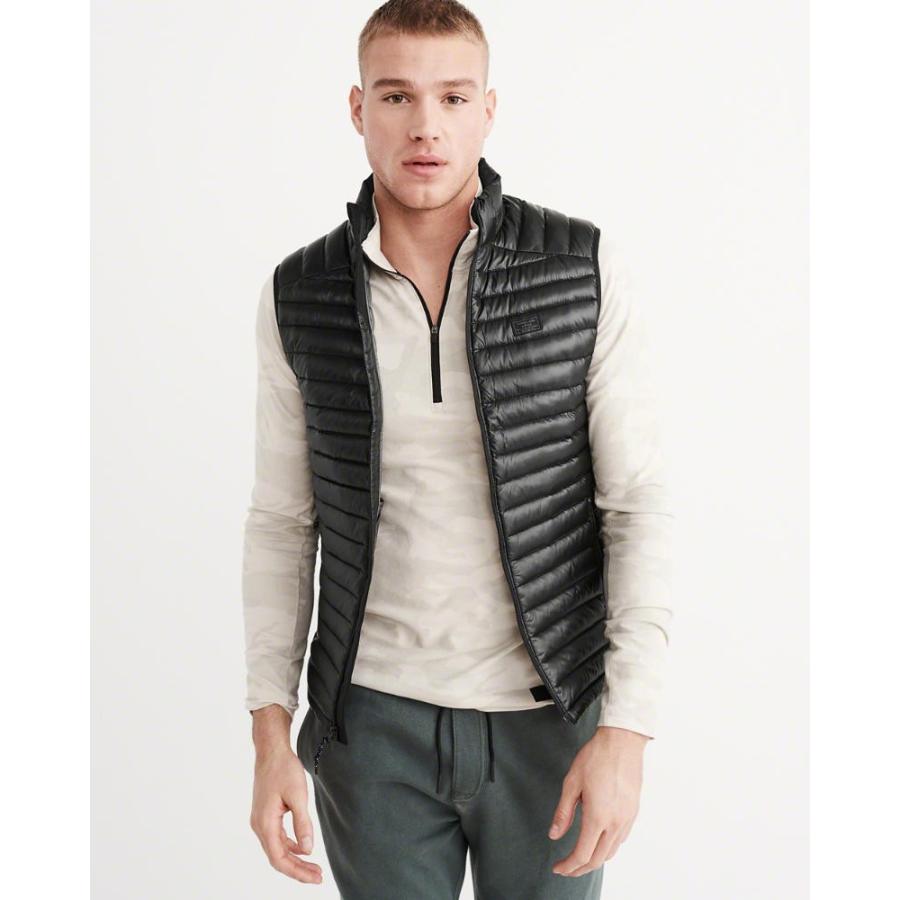 アバクロンビー & フィッチ Abercrombie & Fitch ダウンベスト アウター Lightweight Down Vest