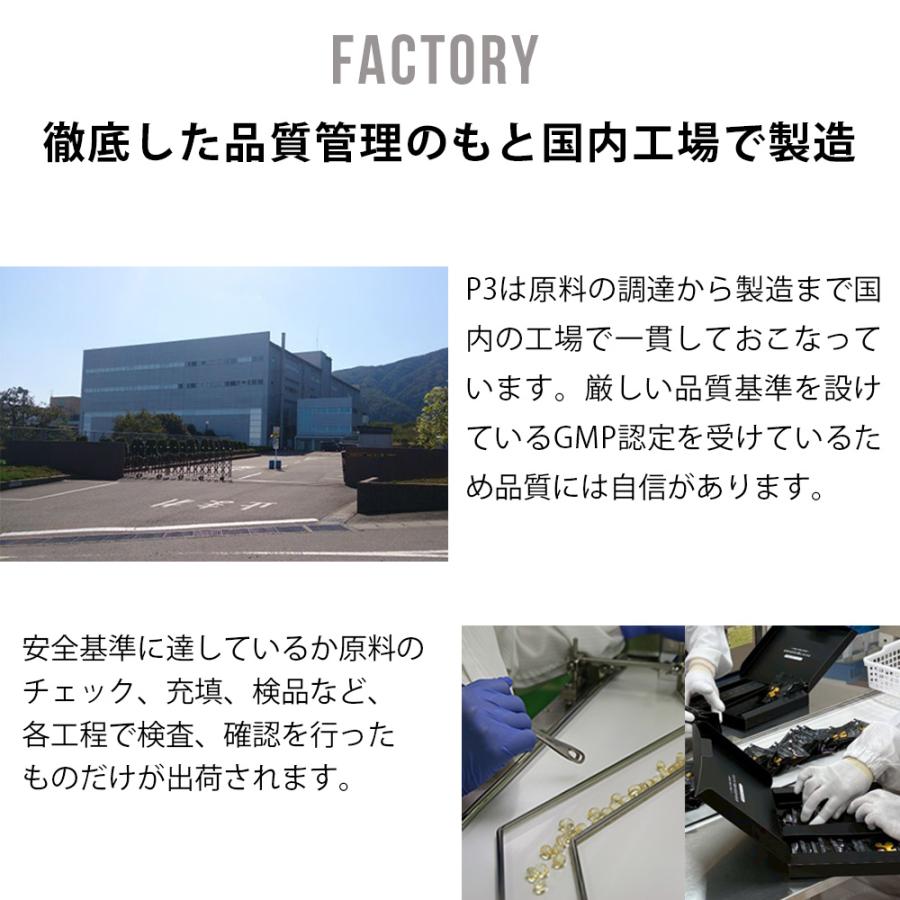 P3 P3 nmn サプリ 日本製 ヒカル｜公式 正規品｜ニコチンアミドモノ