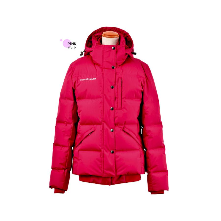 Sale バイク ジャケット おすすめ 女性用 防寒 防風 インナーカフ プロテクター 赤 黄 秋 冬 ロッソスタイルラボ シームレス ダウンジャケット Roj 971 Baico レディースバイク用品店バイコ 通販 Yahoo ショッピング