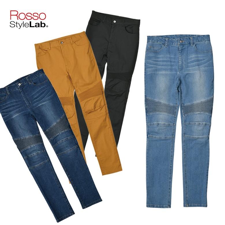 バイク用パンツ レディース 人気 おすすめ 大きいサイズ 小さいサイズ 黒 デニム 黄色 春夏 ロッソスタイルラボストレッチスキニーパンツ Rop 48 取寄品 Baico レディースバイク用品店バイコ 通販 Yahoo ショッピング