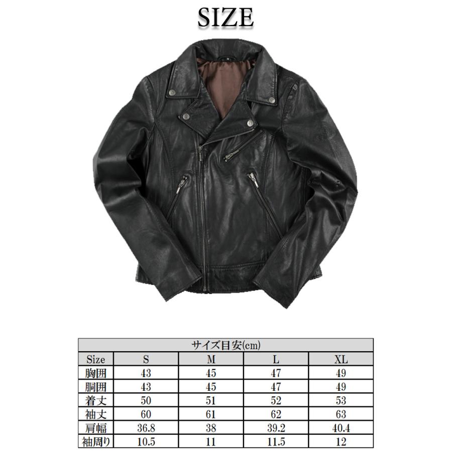 レディースレザージャケット革ジャン 女性用 ダブル    ブラック 秋冬 SUGARRIDEZ シュガーライズ Queen JACKET SLJ100 取寄品｜ladies-baico｜03