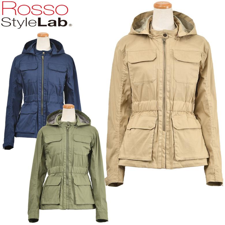 予約 レディースバイクジャケット女性用 ライディング 春夏用 Rosso Stylelab ロッソスタイルラボ ミリタリージャケット Roj 107 取寄品 Baico レディースバイク用品店バイコ 通販 Yahoo ショッピング
