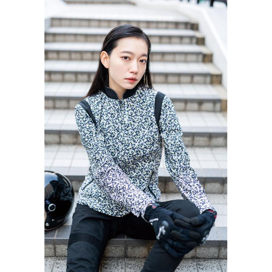 レディースバイクジャケット女性用 ライディング CEプロテクター付き 