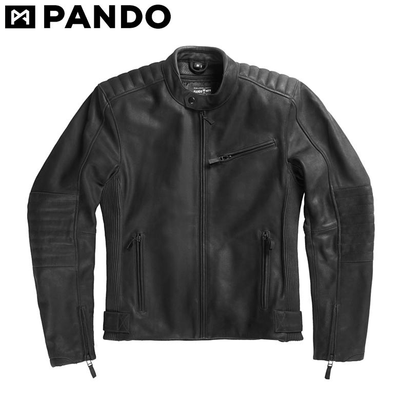 バイク用品ライディングジャケット アパレル レザー BLACK(ブラック