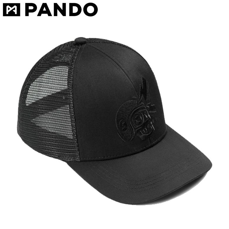 バイク用品キャップ アパレル 帽子 BLACK(ブラック) PANDO MOTO