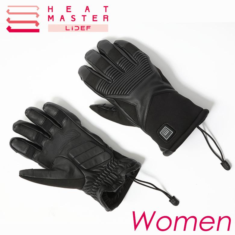 決算セール！バイク用品グローブ 手袋 電熱 防寒 レディース 秋冬 HEAT  