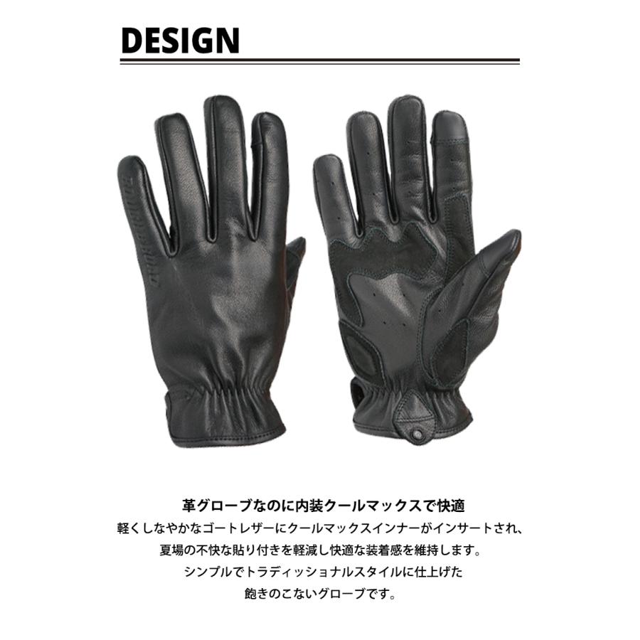 バイク用品グローブ シンプル スマホ対応 通年 ROUGH&ROAD ラフ バイク用品グローブ シンプル スマホ対応 通年 ROUGH&ROAD ラフ