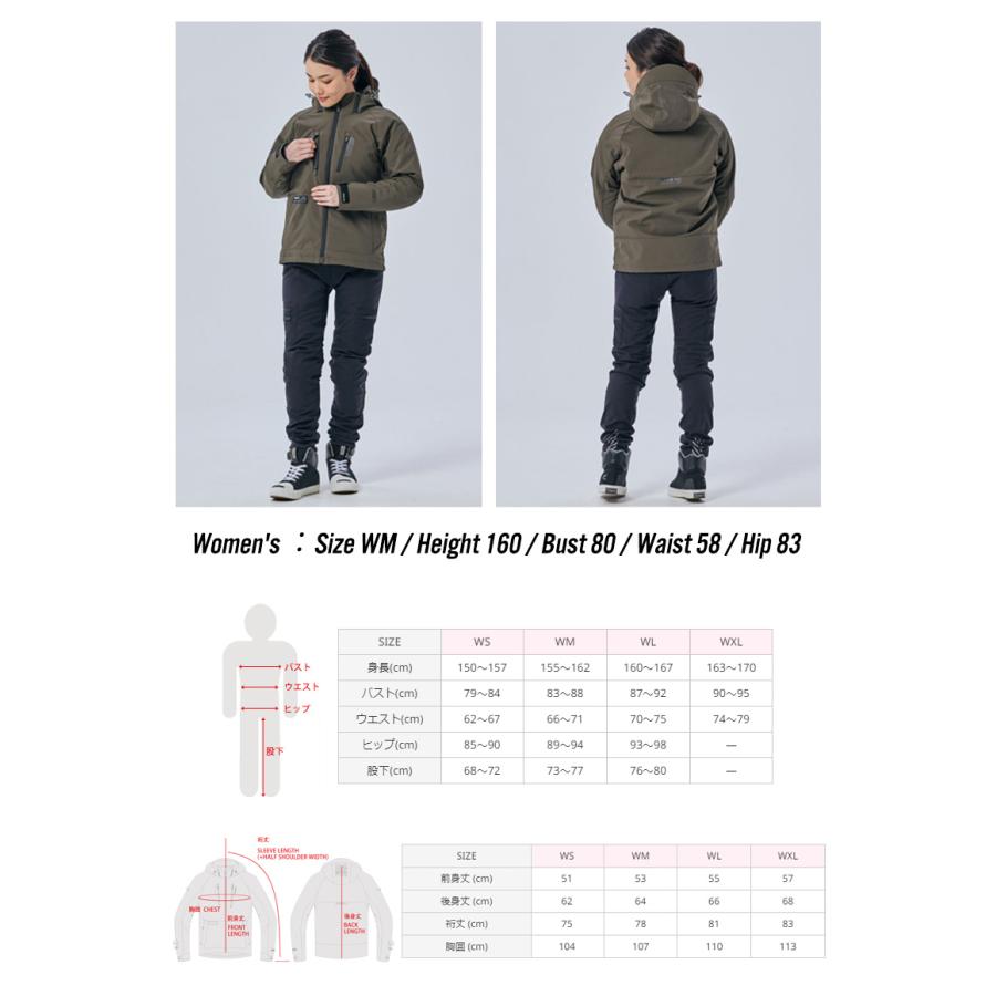 レディースバイク用ジャケット保温 WM〜WXL オールシーズン/秋冬 レディースバイク用ジャケット保温 WM〜WXL オールシーズン/秋冬
