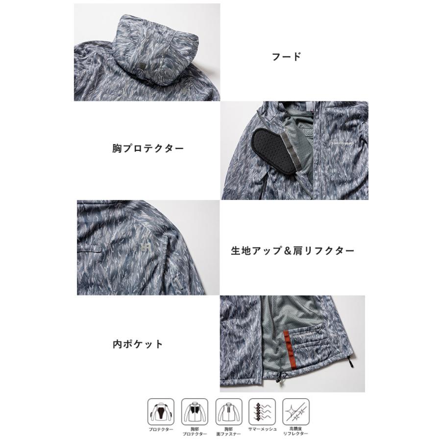 Rosso StyleLad バイク用プロテクター レディースバイク用カジュアル 防風 インナー プロテクター 女性