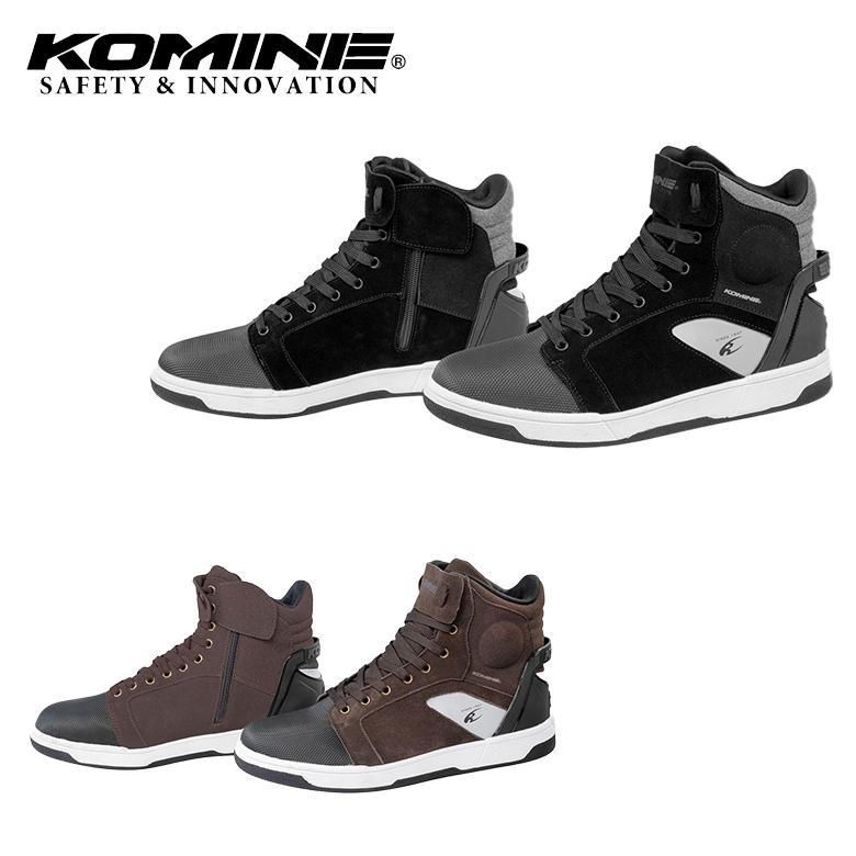 バイクシューズ KOMINE コミネ WPライディングスニーカー BK-302 23cm
