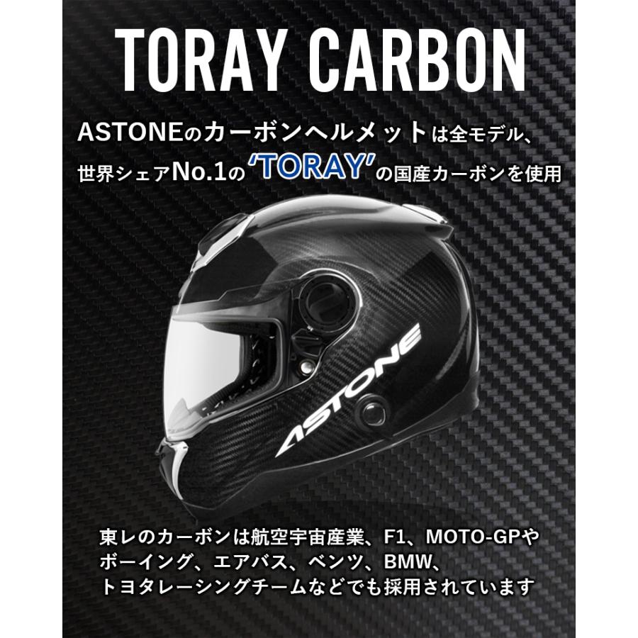 カーボンへルメット ASTONE GT-1000F フランスデザイン CARBON カーボンへルメット ASTONE GT-1000F フランスデザイン CARBON