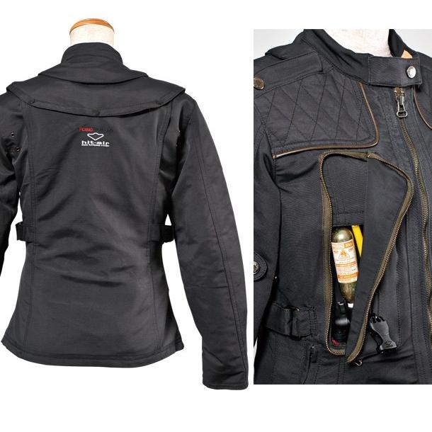 バイク ジャケット レディース Rosso Hit Air コラボプロテクトジャケット バイク レディース ライダース ジャケット エアバッグ Rojh 002 Mlb 2770 レディースバイク用品店バイコ 通販 Yahoo ショッピング