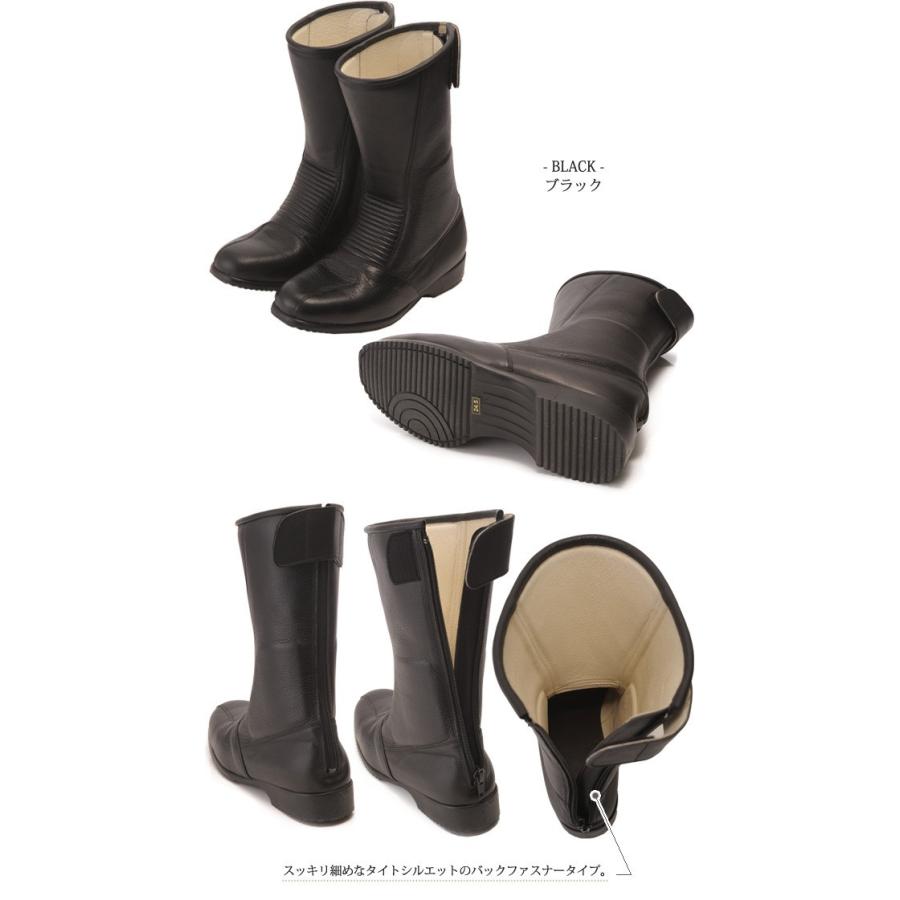 SKY RIDING BOOTS レディースライディングブーツ バイク/レディース/ライダース/レザー/本革/ TRB-003　※海外取寄品｜ladies-baico｜02