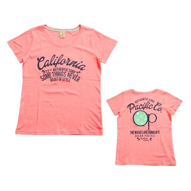 ocean/pacific/コットンロゴTシャツ/526500/女性用レディース/バイク 