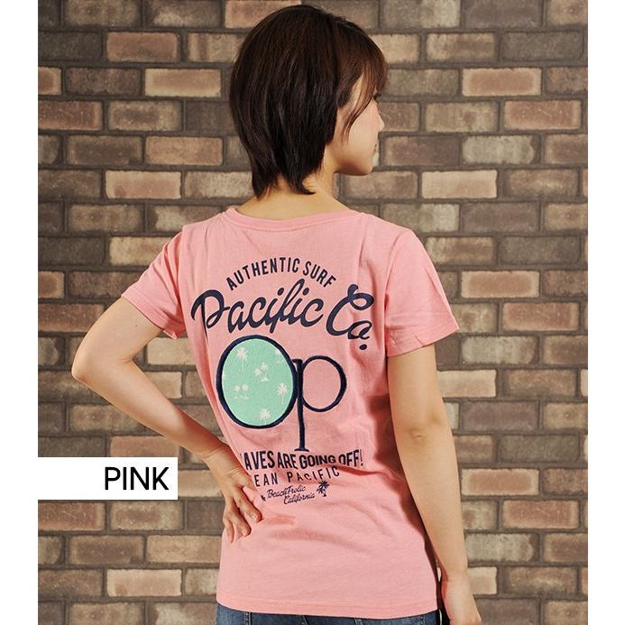 ocean/pacific/コットンロゴTシャツ/526500/女性用レディース/バイク