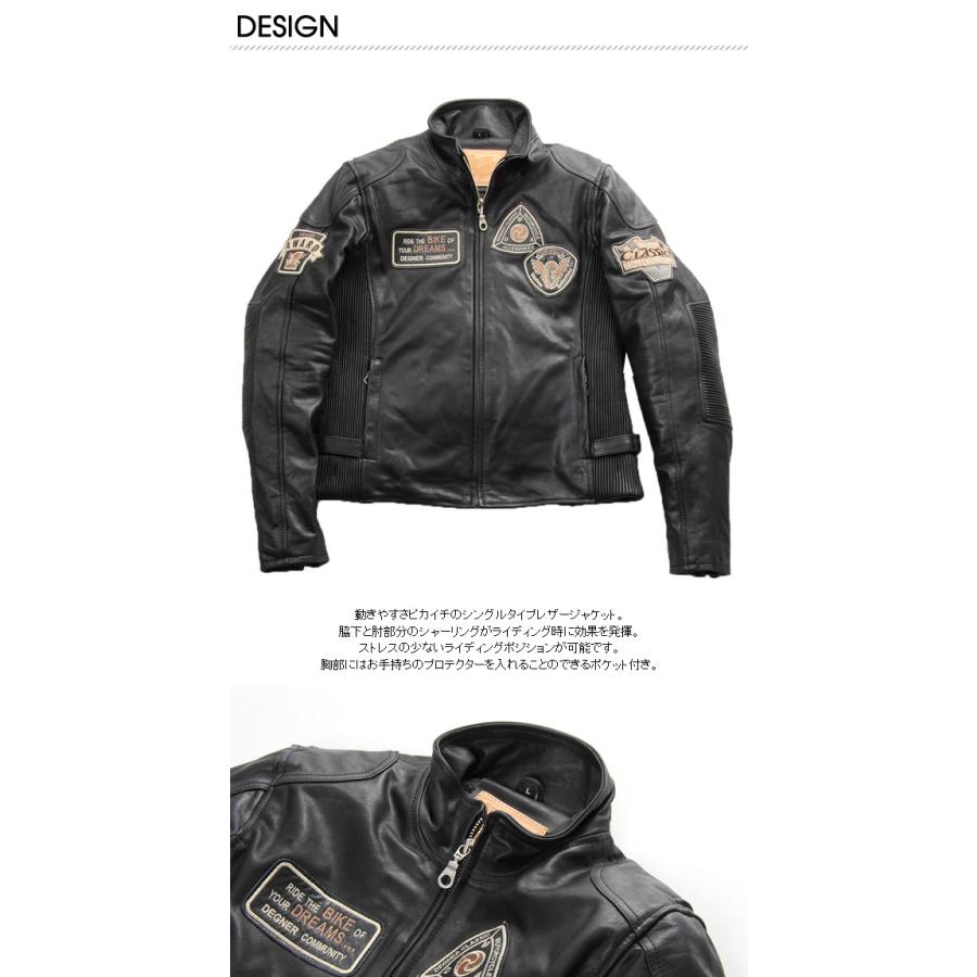 特価】 レディースバイクジャケット DEGNER デグナー ブラック 特価】 レディースバイクジャケット DEGNER デグナー ブラック