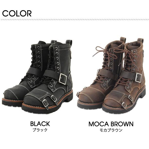 ブーツ ライダースブーツ レディース アルファインダストリーズ