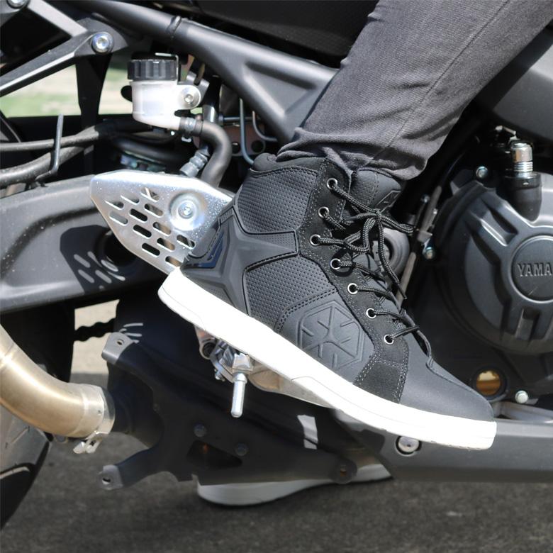 バイク用品シューズ ライディング 街乗り 普段履き スニーカー