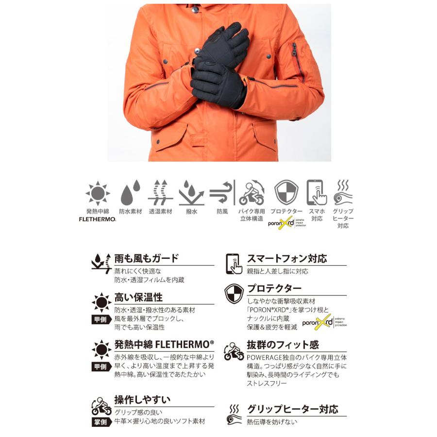 白バイ隊員風防寒グローブ　 Ｌサイズ 白バイ隊員風防寒グローブ Lサイズ 白バイ隊員風防寒グローブ L