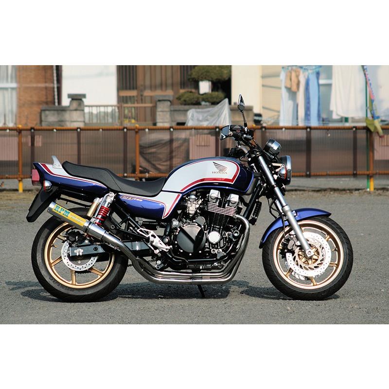 Rpmマフラー Honda Cb750 Rc42用 Rpm 4in2in1 Sus アルミ 政府認証 64 フルエキゾースト 取寄品 Tsr レディースバイク用品店バイコ 通販 Yahoo ショッピング