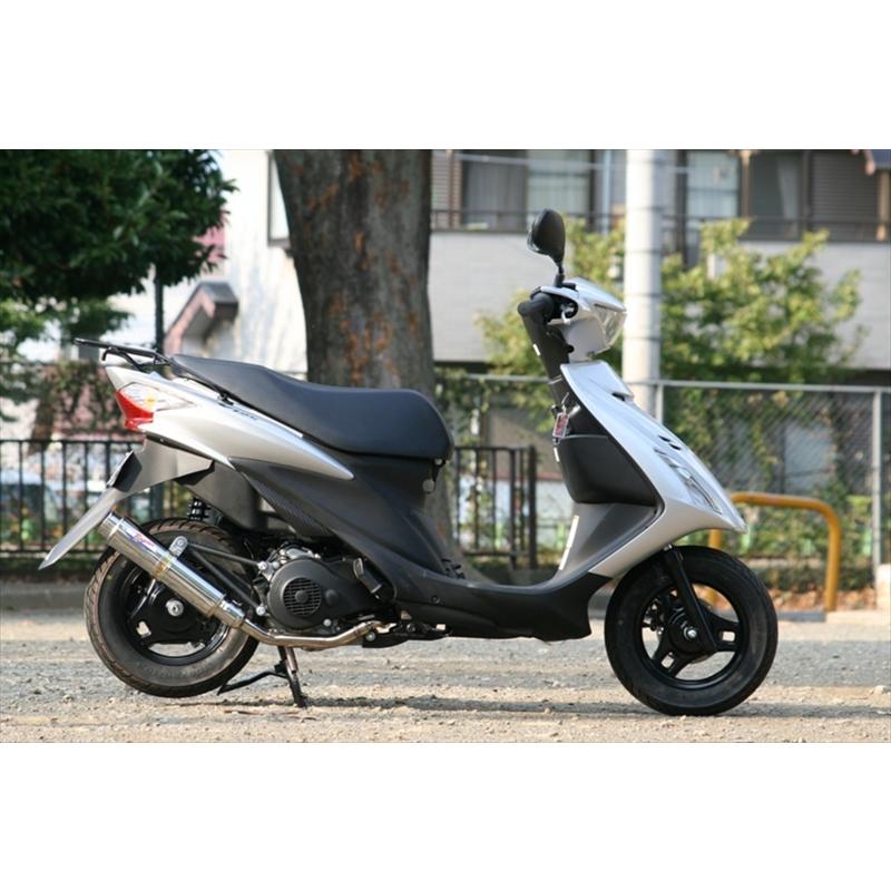 バイクパーツ マフラー アールピーエム 80D-RAPTOR AddressV125S 6038Dの画像