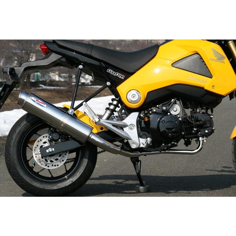 バイクパーツ マフラー アールピーエム 80D-RAPTOR GROM 6040Dの画像