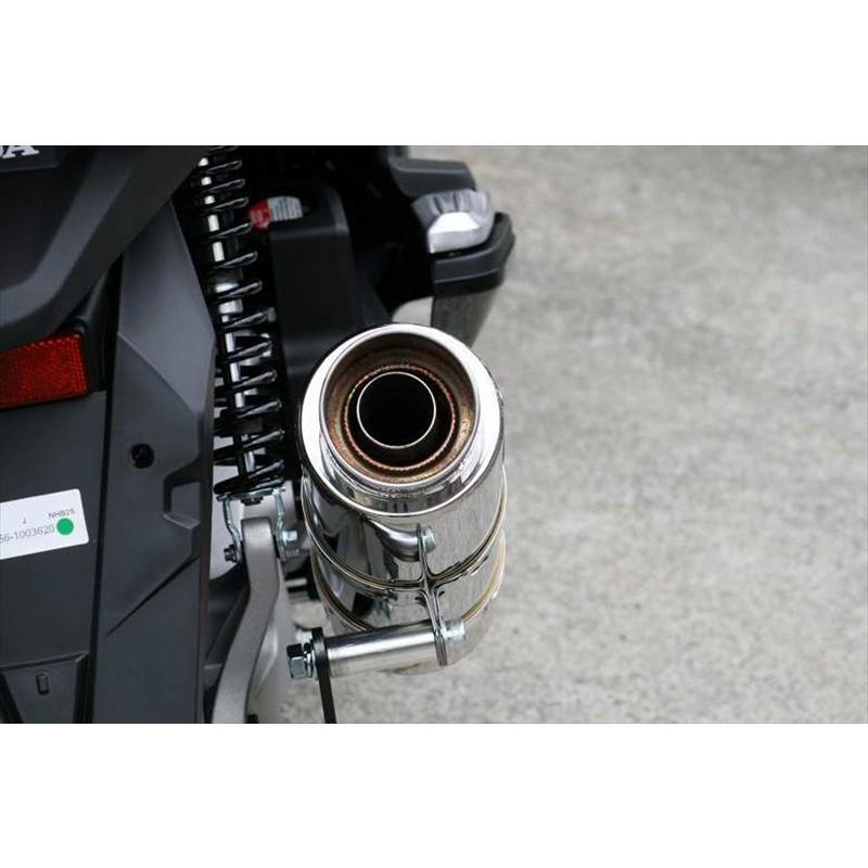 バイクパーツ マフラー アールピーエム 80D-RAPTOR PCX125(EBJ-JF56) 6041Dの画像