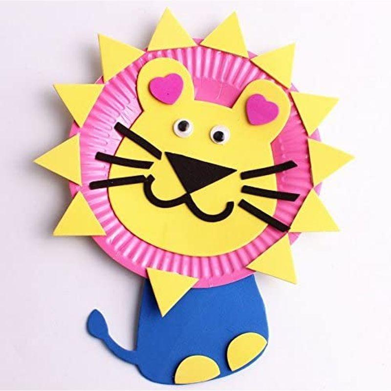 手作り 紙コップ 創造力を高める 工作キット 幼稚園 保育園 カラー紙トレイ18cm 8色 5 40皿 Laduree And 通販 Yahoo ショッピング