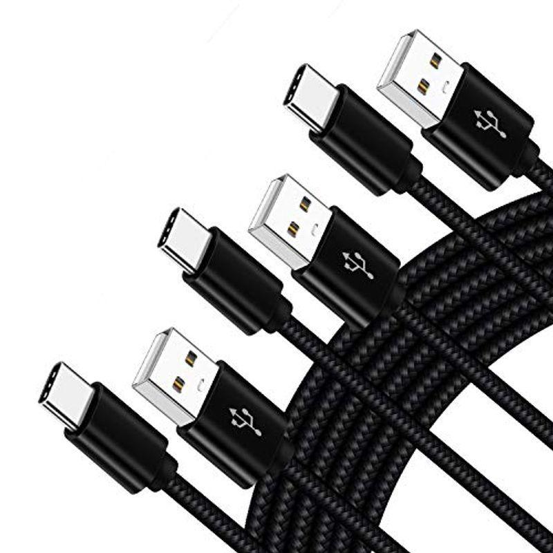 WEB限定カラー 水画 便利 マグネット充電ケーブルのみ1本 1m 黒 3in1 黒色 1本 充電ケーブル タイプC micro‐USB