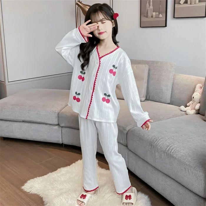 キッズ パジャマ 女の子 春秋 100 綿 パジャマ 子供 ルームウェア 上下セット前開き 襟付き 部屋着 長袖 かわいい おしゃれ 寝間着 子ども 可愛い ジュニア 110c Jx0429c0353 Ladymanz 通販 Yahoo ショッピング