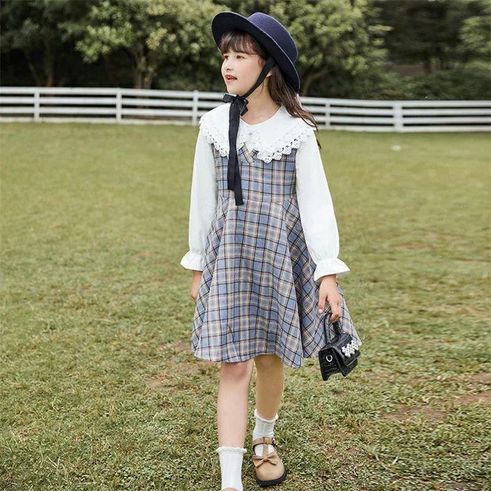 子供服 女の子 秋服 春 冬 セットアップ スカートセット 韓国 子供 服 長袖 ドレス カジュアル ナチュラル 可愛い おしゃれ 小学生 中学生 幼稚園 大人っぽい Jx0429c0422 Ladymanz 通販 Yahoo ショッピング
