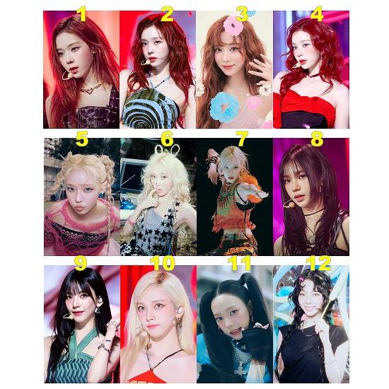 K-POP グッズ aespa エスパ トレカ 風 フォトカード メール便可 K-POP グッズ aespa エスパ トレカ 風 フォトカード メール便可