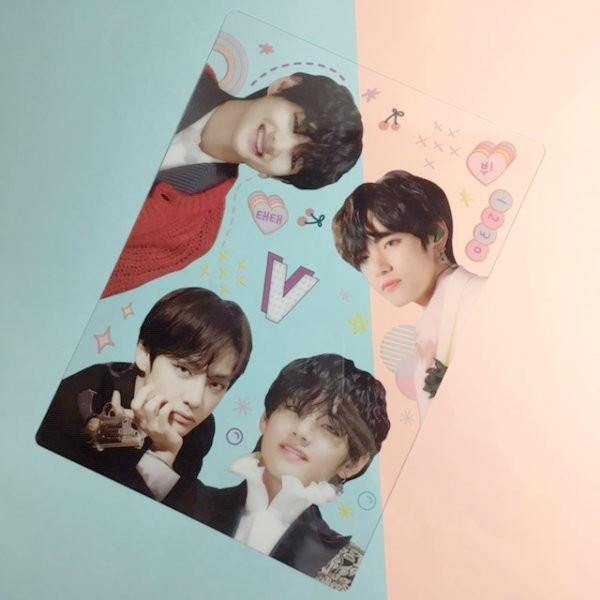 K Popグッズ テテ V Bts 防弾少年団 透明下敷き B5サイズ クリア 文房具 したじき オリジナル バンタン テヒョン メール便可 Clear Sitajiki V 韓流ショップ チェゴ 通販 Yahoo ショッピング