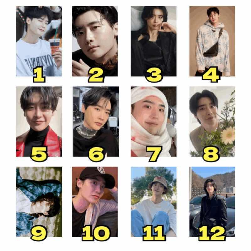 韓流グッズ☆イジョンソク☆トレカ風フォトカード #leejongsuk