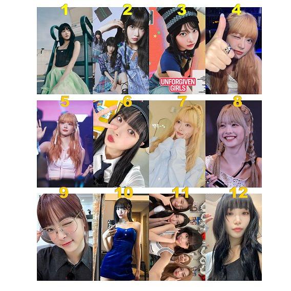 K-POP グッズ LE SSERAFIM ルセラフィム トレカ 風 フォトカード K-POP グッズ LE SSERAFIM ルセラフィム トレカ 風 フォトカード
