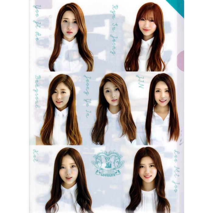 国内発送 K Popグッズ Lovelyz ラブリーズ クリアファイル Lovelyz File 15 10 韓流ショップ チェゴ 通販 Yahoo ショッピング