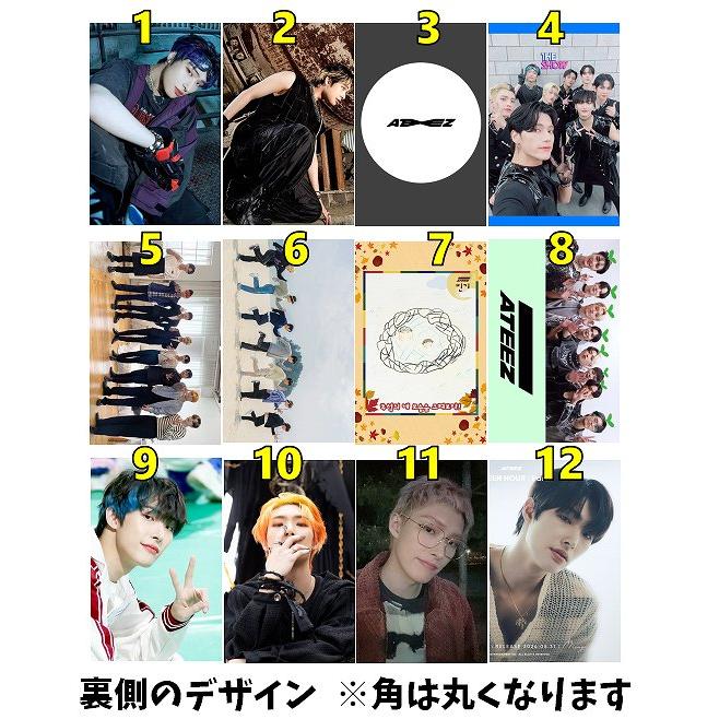 K-POP グッズ ateez エイティーズ MINGI ミンギトレカ 風 フォト K-POP グッズ ateez エイティーズ MINGI ミンギトレカ 風 フォト