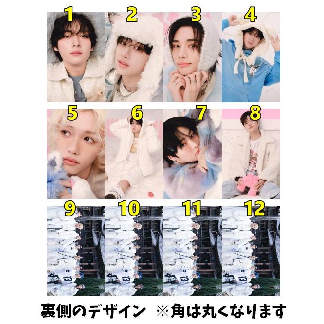K-POP グッズ Stray Kids ストレイキッズ トレカ 風 フォト K-POP グッズ Stray Kids ストレイキッズ トレカ 風 フォト