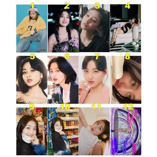 K-POP グッズ TWICE トゥワイス JIHYO ジヒョ トレカ 風 フォトカード