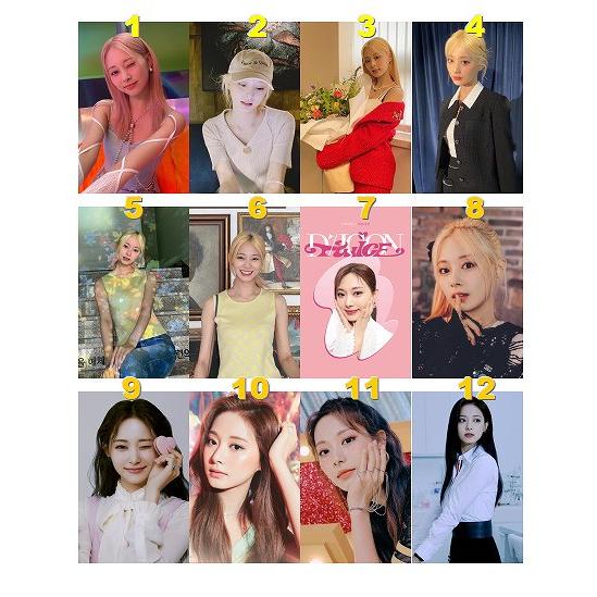 K-POP グッズ TWICE トゥワイス TZUYU ツウィ トレカ 風 フォト K-POP グッズ TWICE トゥワイス TZUYU ツウィ トレカ 風 フォト
