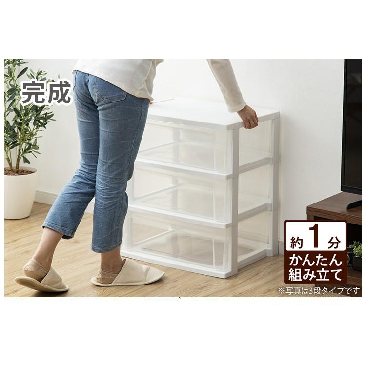 IRIS OHYAMA（アイリスオーヤマ） チェスト 3段 2個セット 送料無料 白