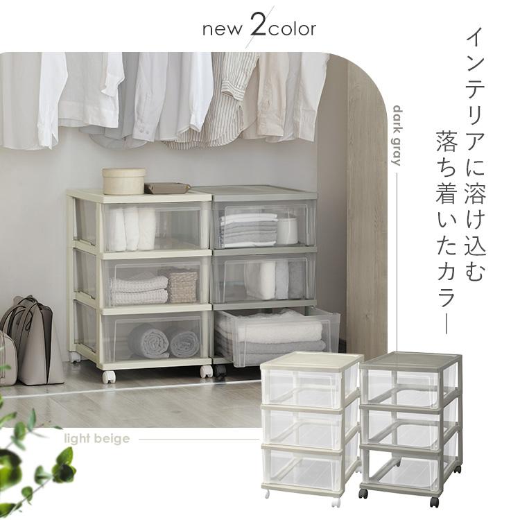 クローゼット用チェスト幅75cm　ホワイト色　収納棚/収納ケース/衣類収納 インテリアに美しく調和するフィッツチェスト 幅75cmタイプ 4段・高さ