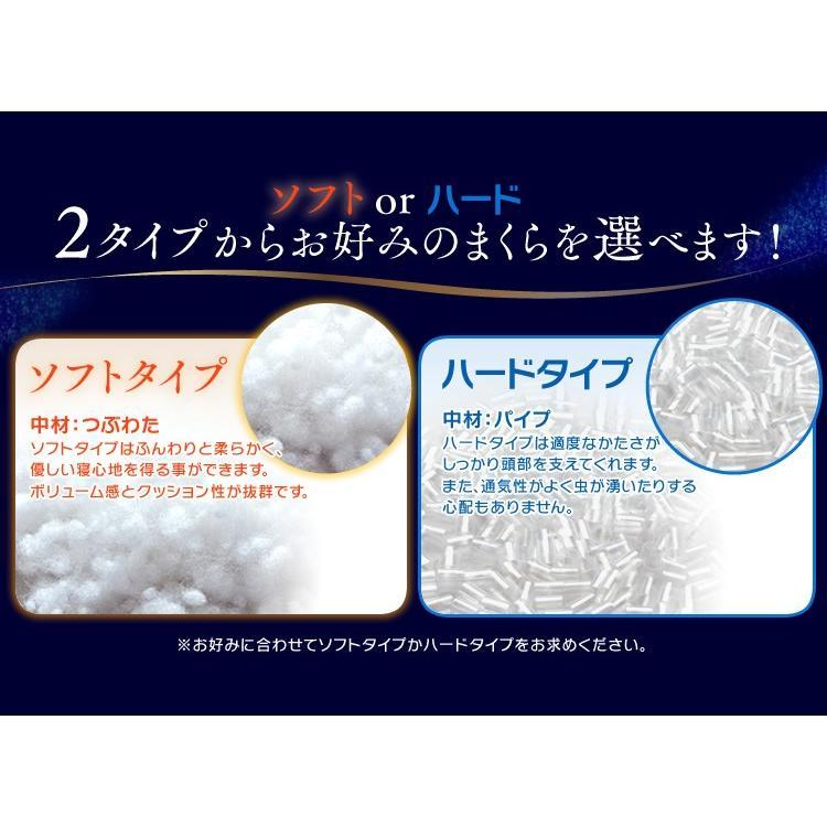 枕 まくら 洗える 高さ調節 肩こり 横向き ピロー 匠眠 ハイクラスピロー M ソフト ハード PE4S-3757 アイリスオーヤマ | IRIS OHYAMA | 06