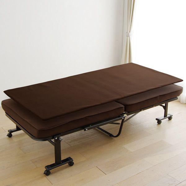 IRIS OHYAMA（アイリスオーヤマ） 折りたたみベッド リクライニング