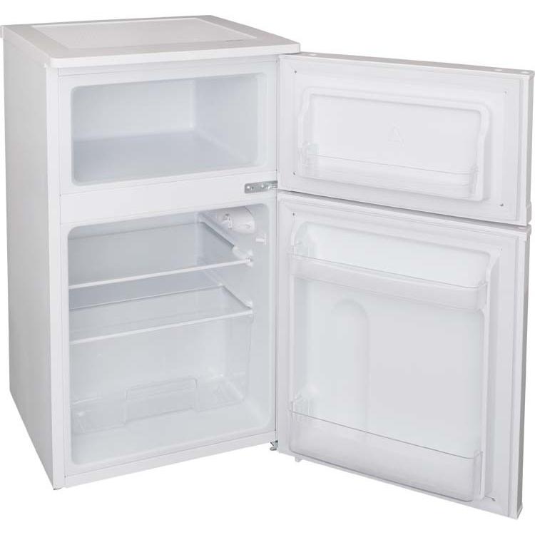 冷蔵庫 一人暮らし 二人暮らし 2ドア 新品 81Ｌ 小型 冷凍冷蔵庫 冷凍庫 シンプル コンパクト ノンフロン 右開き AF81-WP NRSD-8A-B アイリスオーヤマ｜ladybird6353｜02